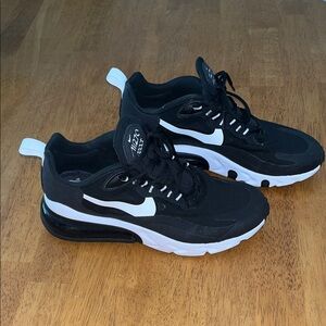 Nike Air Max 270 React Black White Sneakers